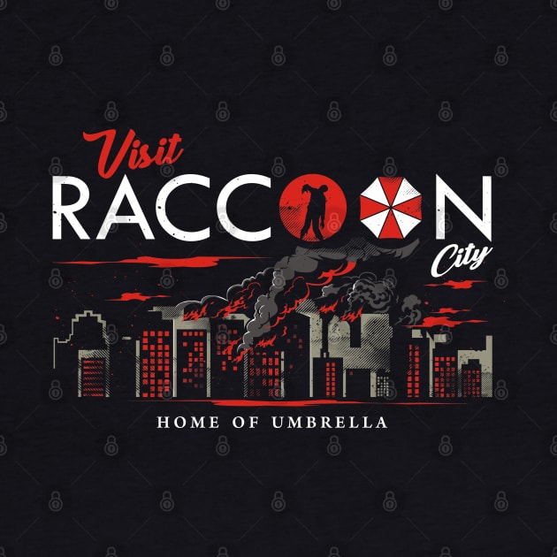 VISIT RACCOON by arace